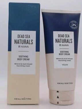 Ahava - Dead Sea Naturals, Soothing Body Cream, BRAND NEW IN BOX